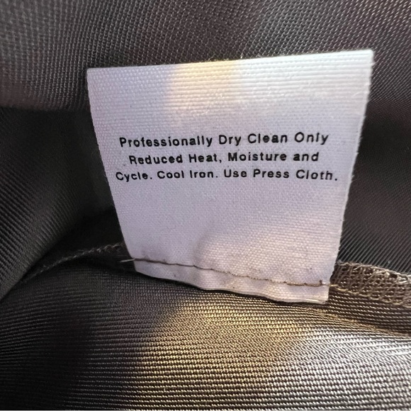 Charles Nolan Wool Blend Laser Cut Floral Perforated Midi Skirt Size 14 EUC - Picture 8 of 10